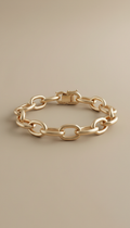 Soft Gold Link Bracelet